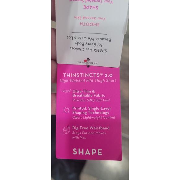 Spanx Women's High Waist Mid Thigh Black Shorts size‎ 3X Sculpting #12 - Picture 4 of 5